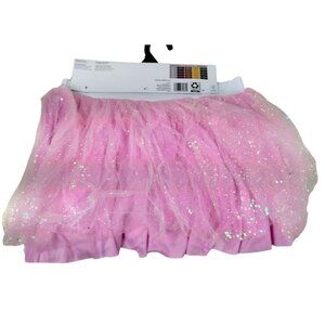 Womens L/XL Pink Glitter Fairy Tutu Halloween Costume Accessory